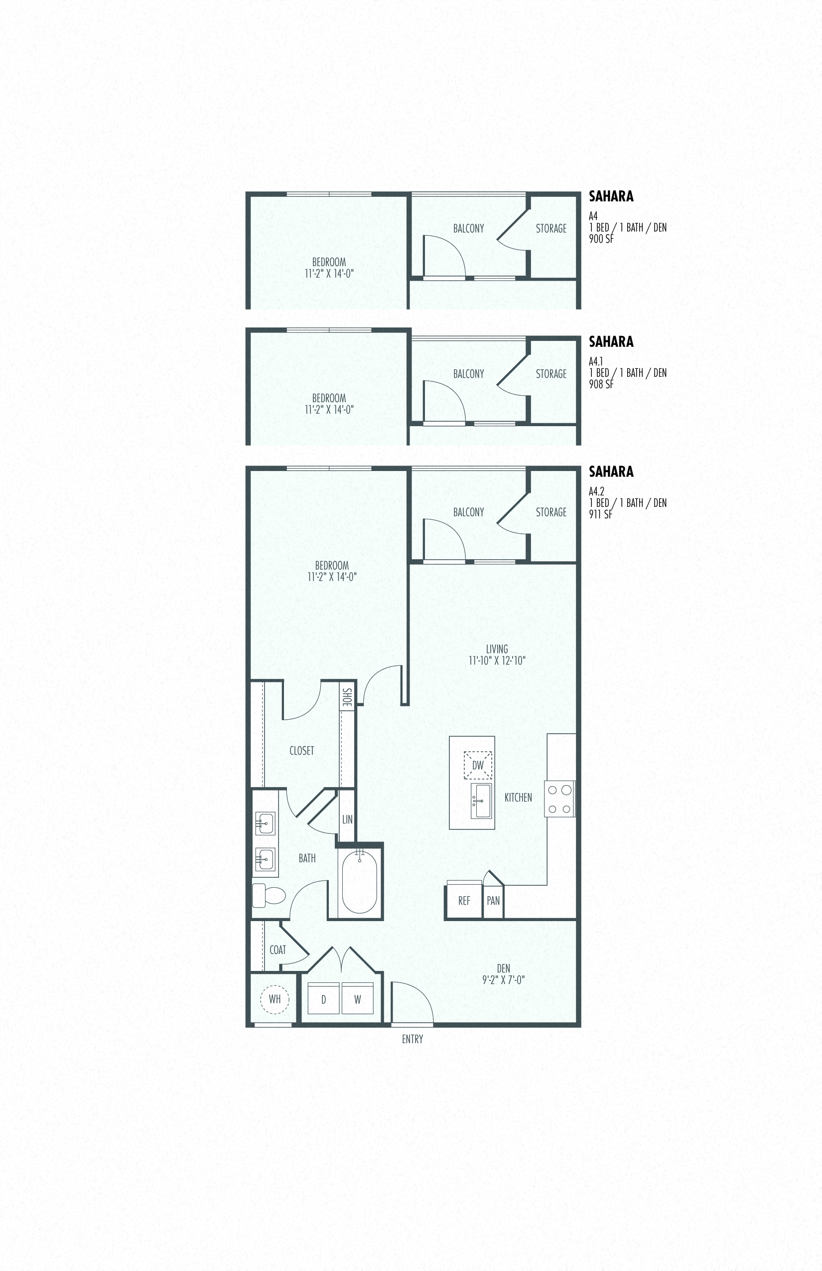 Sahara floor plan